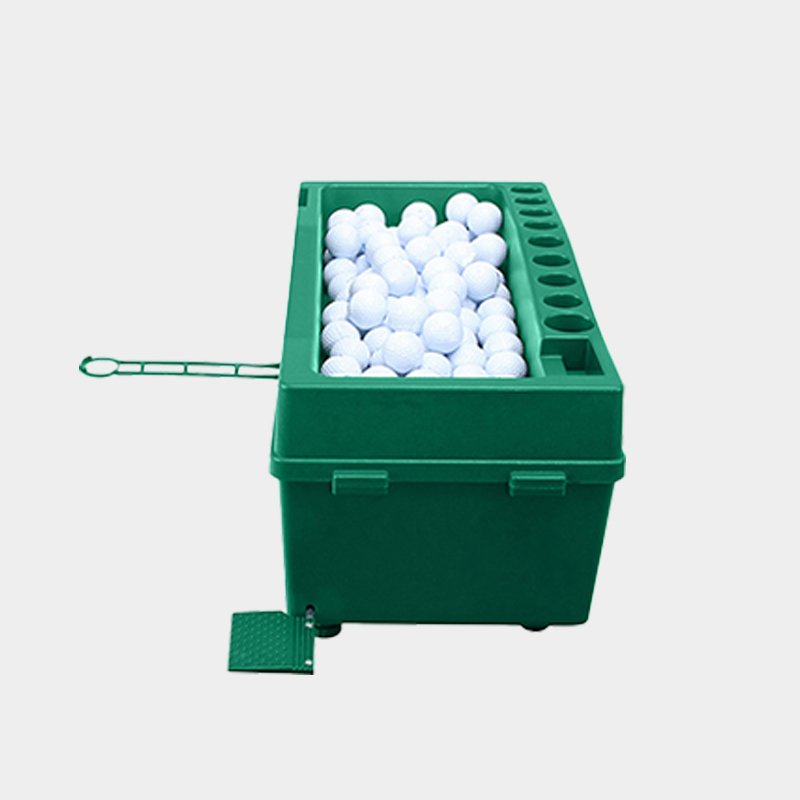 The upgraded version has a larger capacity design and can fit 100golf balls, Reduce the number of pickups, so you can play enough at once.