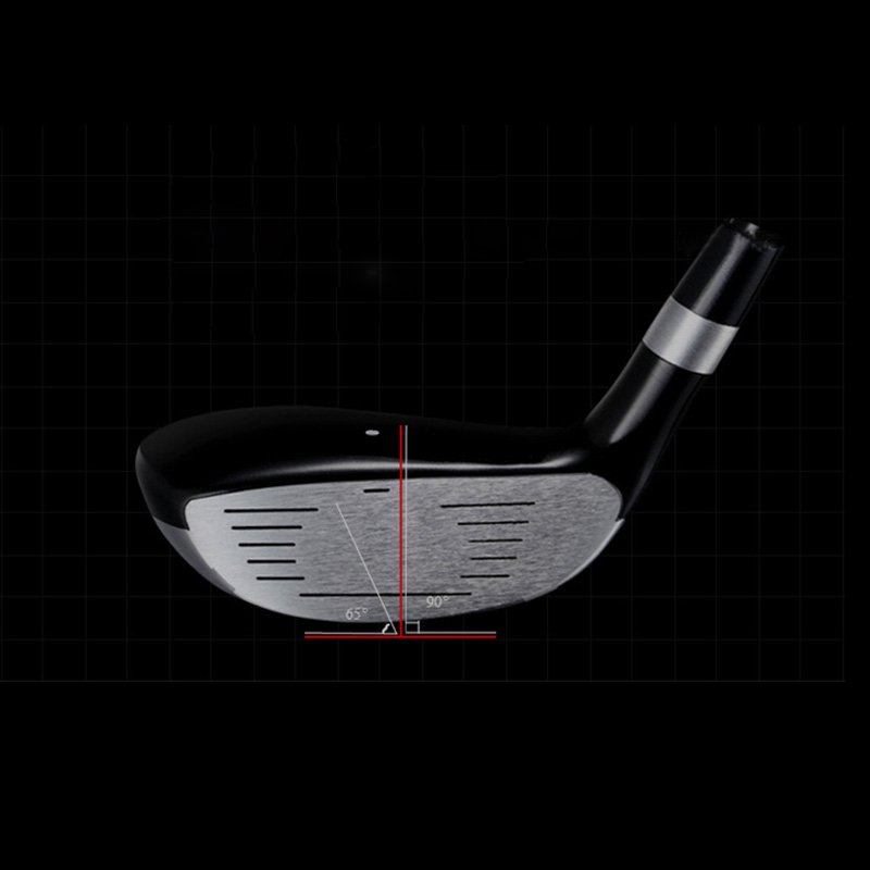 Provides longer range and faster ball speed than the previous iron wood bar. Vertical full flat clubface, easier to pilling.